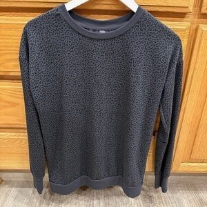Mondetta lightweight printed pullover sweatshirt XS
